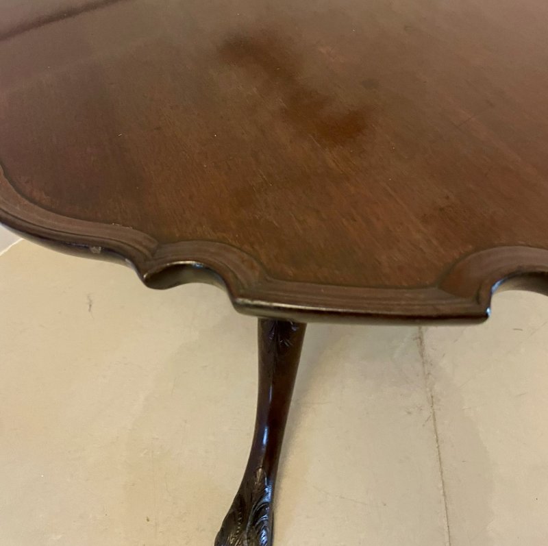Antique George III Quality Mahogany Coffee Table - Image 4